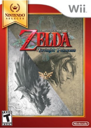 THE LEGEND OF ZELDA TWILIGHT PRINCESS NINTENDO SELECTS  (USAGÉ)